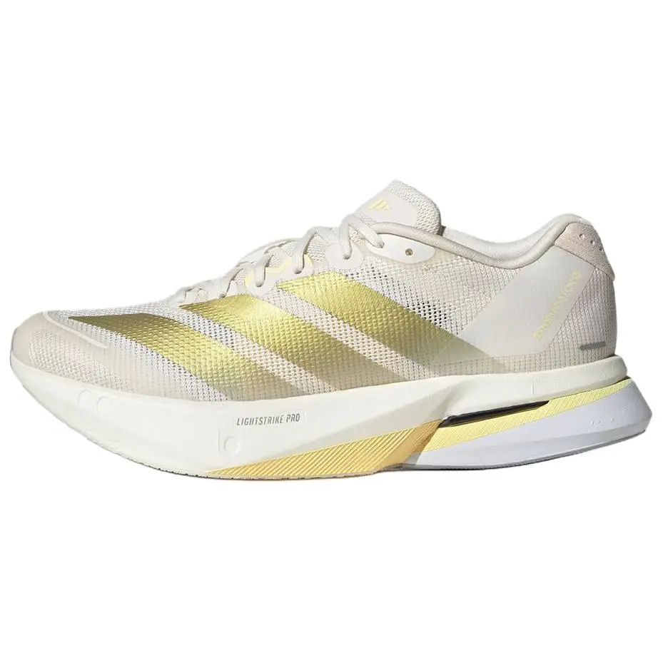 Adizero Boston 13 Wmns Adidas 'Chalk White Gold Metallic' Women's