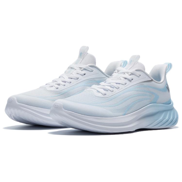 QIAODAN Low top Casual Running Shoes Men’s White Blue