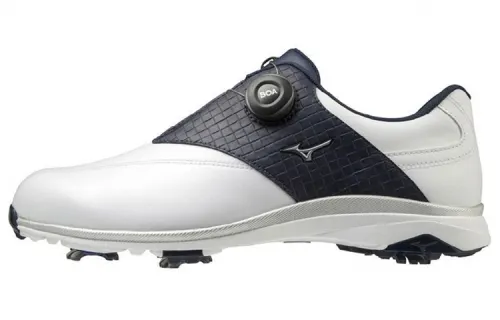 Mizuno Golf Shoes Men's Low Top White/Black