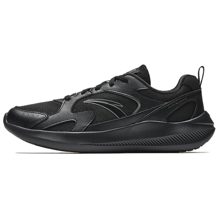 Anta Cushioning Breathable Low top Casual Running Shoes Men’s Black