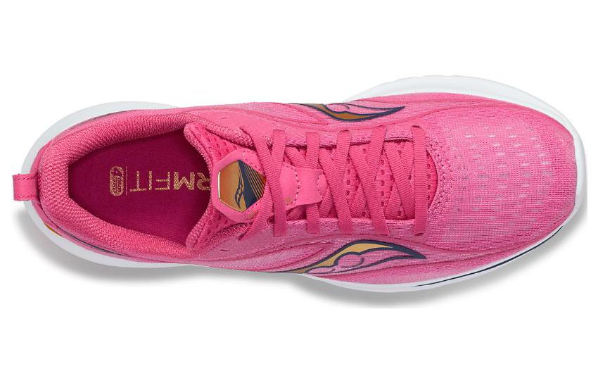 Saucony Kinvara Essence 13 Comfortable Cushioning Slip Resistant Abrasion Resistant Low top Running Shoes Women’s Pink