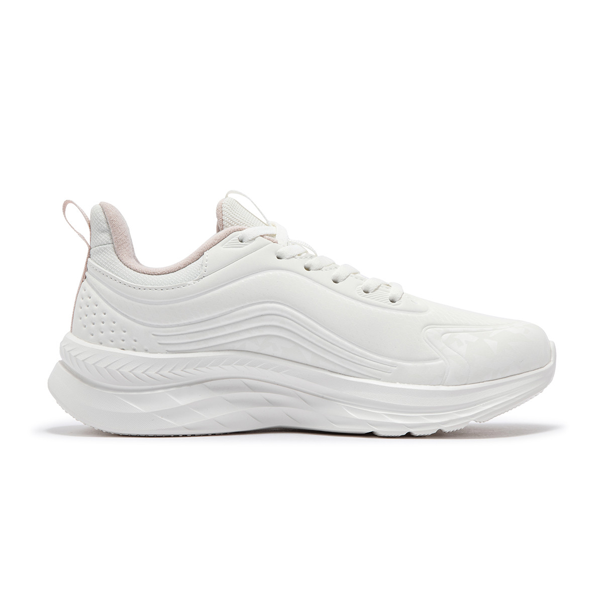 361° Cushioning, Wear Resistant Low top Running Shoes Women’s White