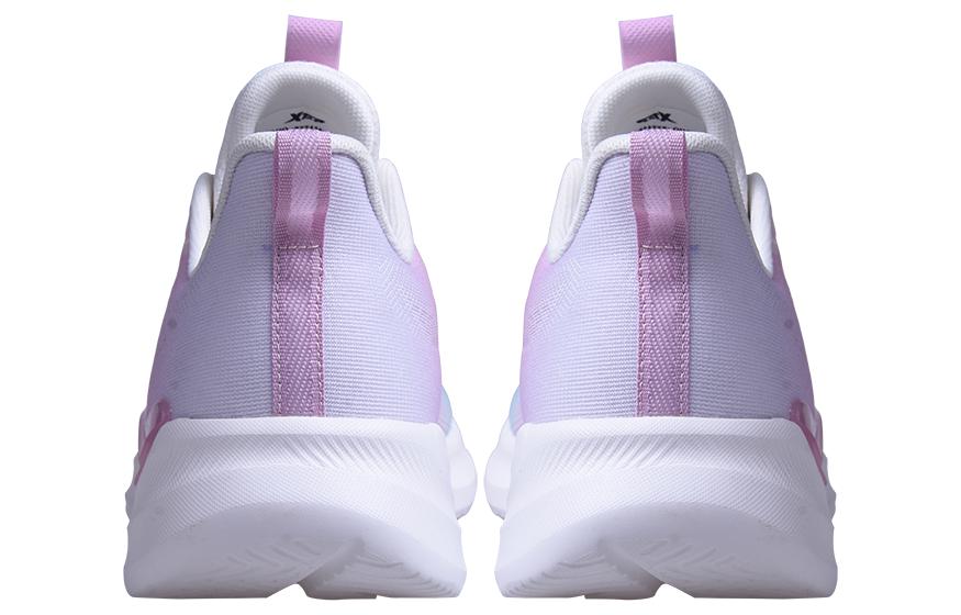 XTEP Cloud DC Comfortable Slip Resistant, Abrasion Resistant, Breathable Low top Running Shoes Women’s Pink Blue