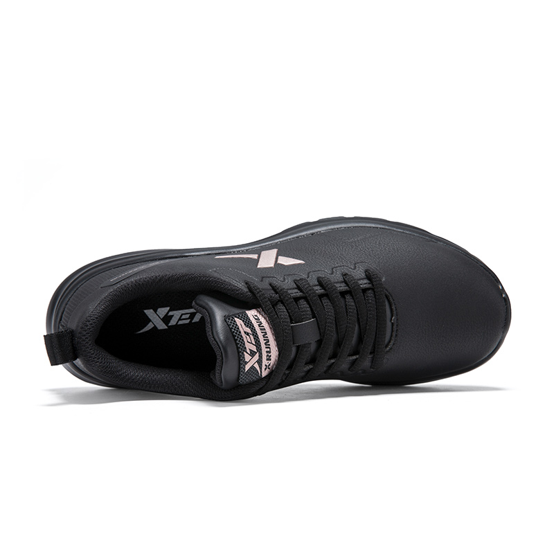 XTEP Cushioning, Wear Resistant Low top Casual Running Shoes Women’s Black