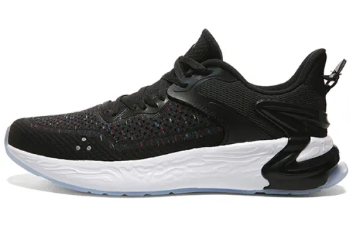 PEAK Slip Resistant, Abrasion Resistant, Cushioning, Lightweight, Breathable Low top Running Shoes Men's Black