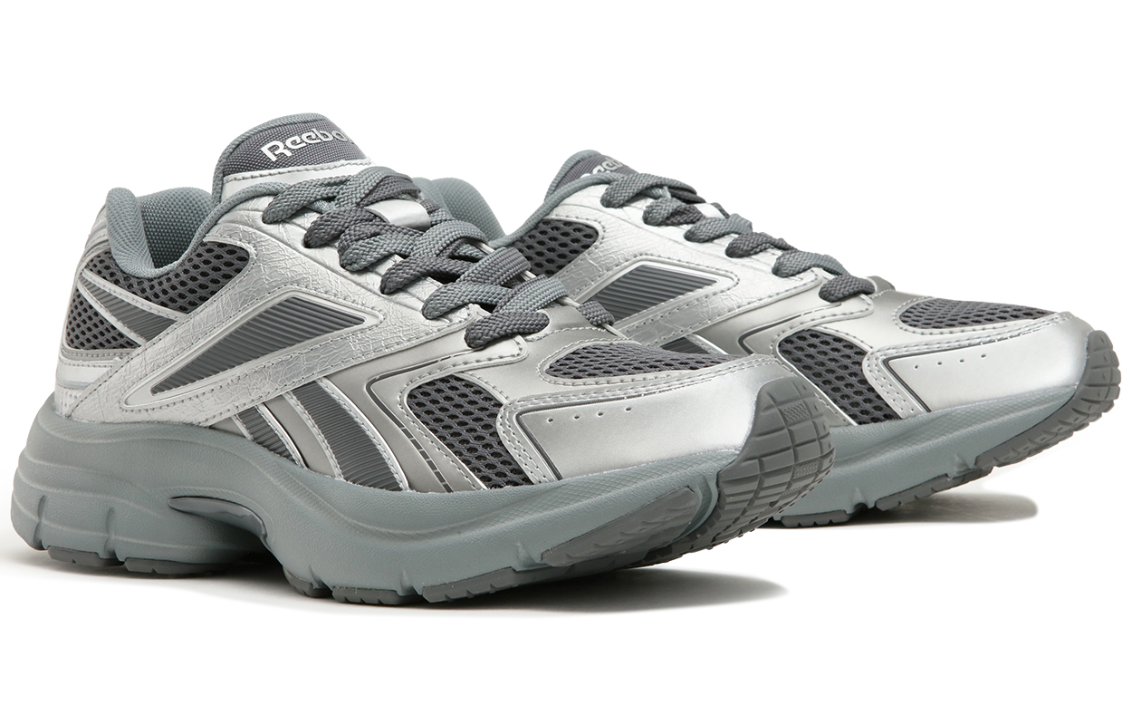 Reebok Low top Running Shoes Unisex Black Silver