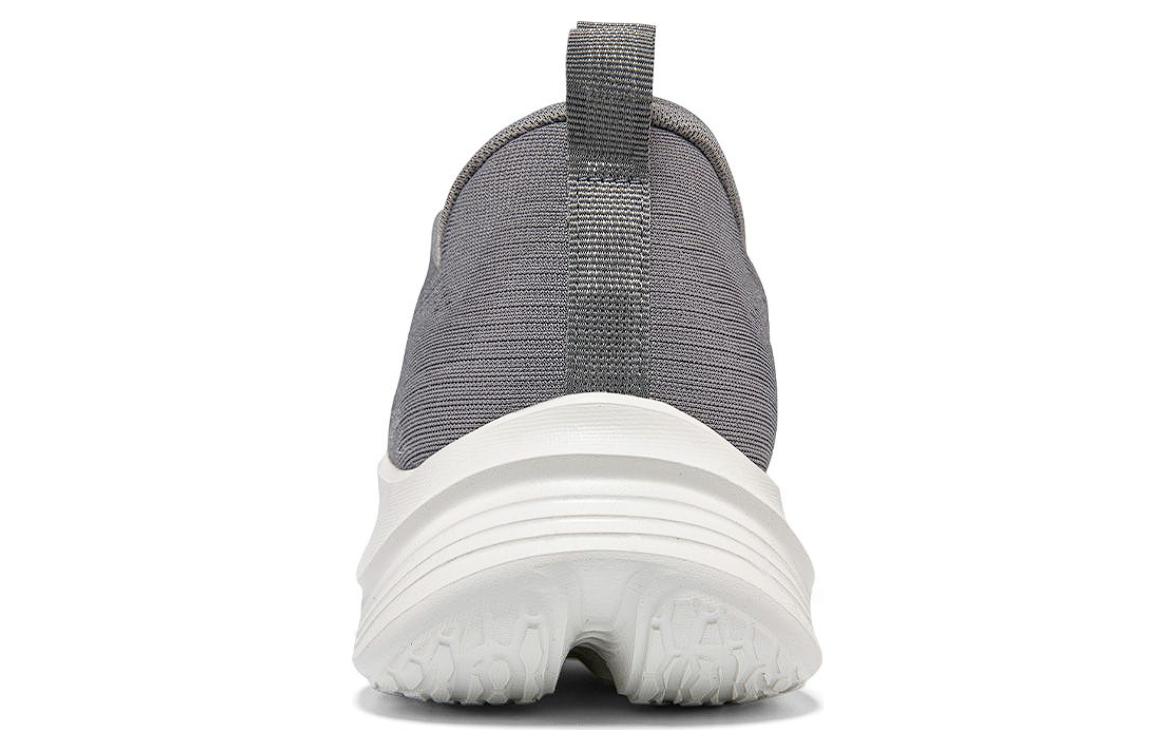 XTEP Casual Cushioning Slip Resistant Abrasion Resistant Breathable Low top Running Shoes Men’s Gray White