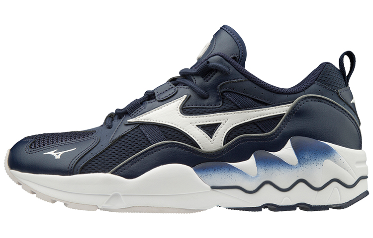 Mizuno Wave Rider 1 Textile, Synthetic Leather Slip Resistant, Abrasion Resistant, Breathable Low top Running Shoes