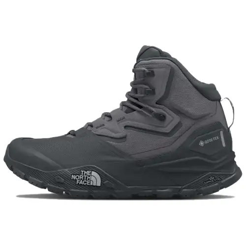 THE NORTH FACE Off Trail Hike Short Outdoor Boots Men's Gray Black