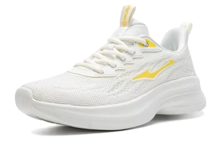 Erke Cushioning Abrasion Resistant Cushioning, Wear Resistant Low top Running Shoes Women’s White