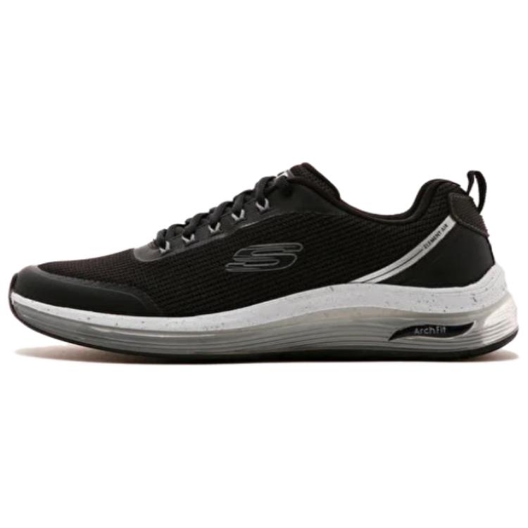 Skechers Arch Fit Comfortable Low top Running Shoes Men's Black