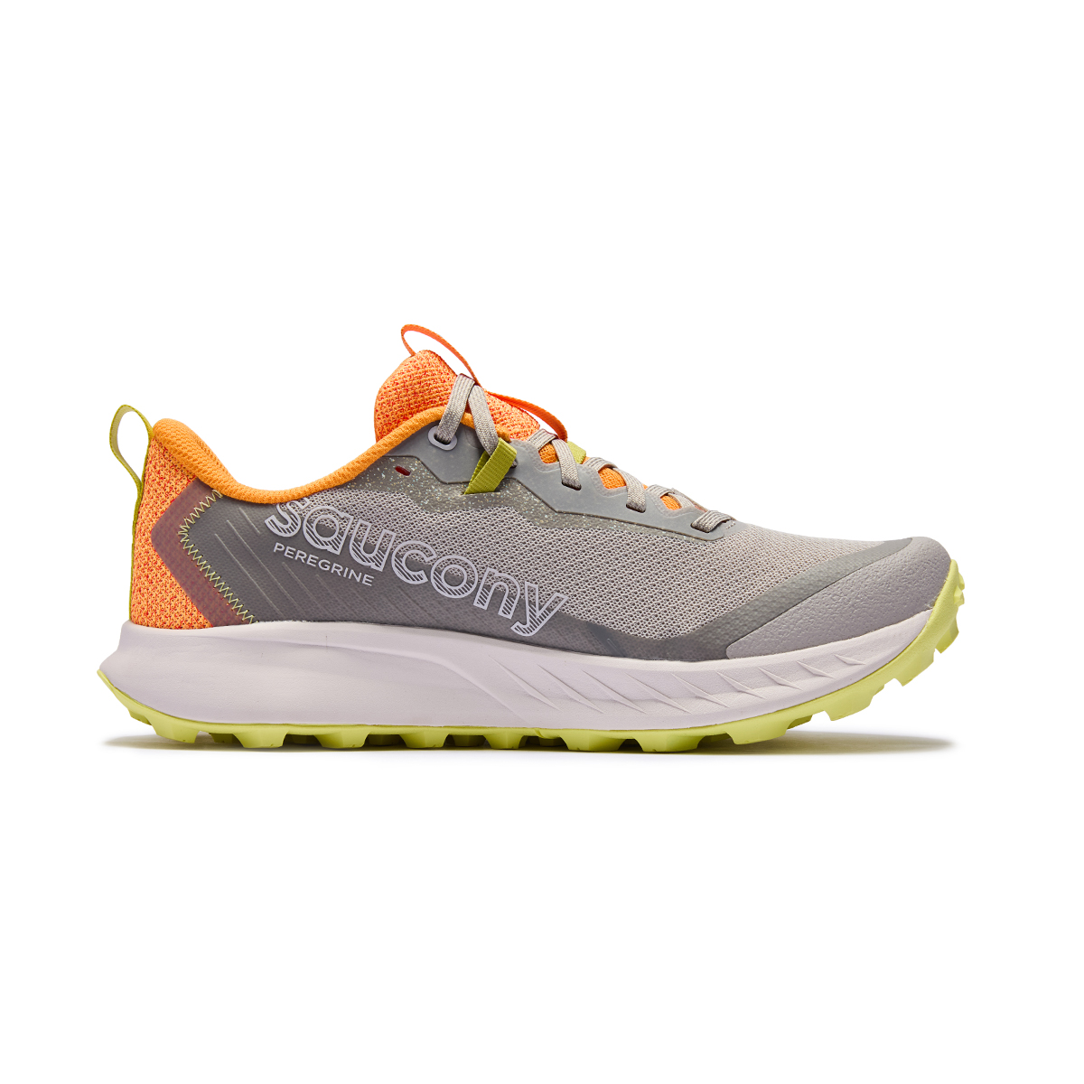 Saucony Low top Running Shoes Unisex Gray Yellow