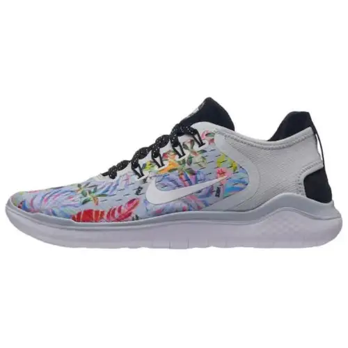 Nike Free Rn 2018 Floral Pure Platinum Women's
