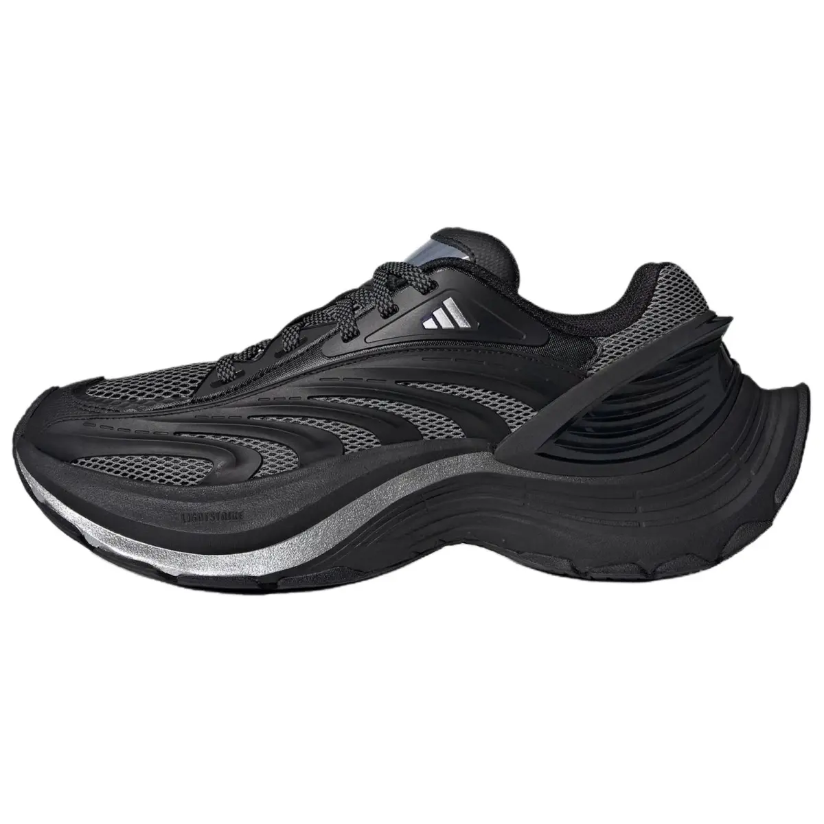 Adidas XLG MTW Height Increasing Low top Rubber Outsole Casual Running Shoes Unisex Black