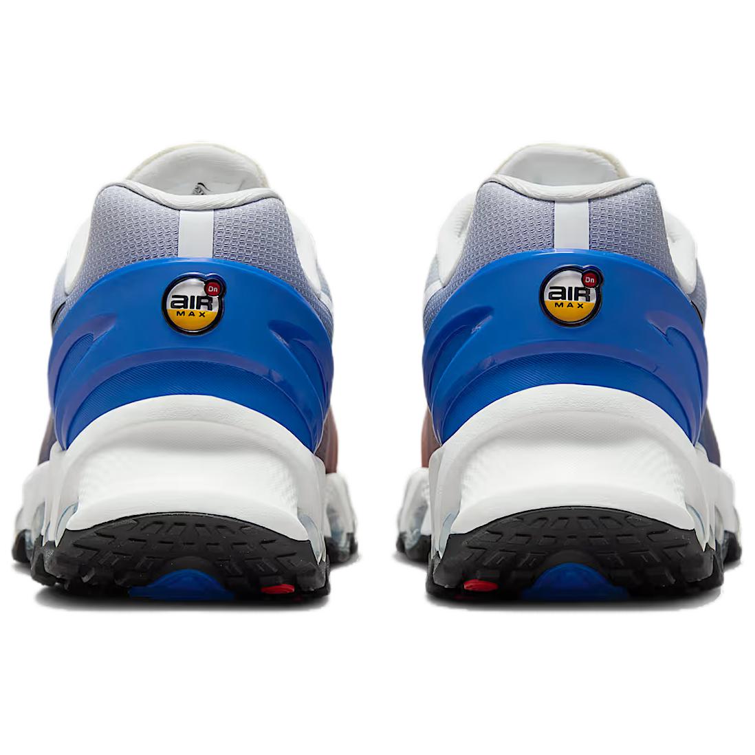 Мужские кроссовки Nike Air Max Dn8 (бело-оранжево-синие) — Белыйоранжевыйсиний — фото 5