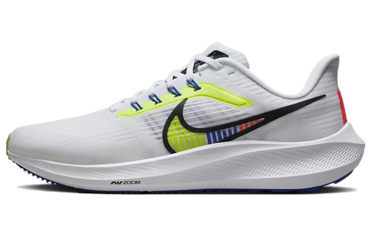 Nike Air Zoom Pegasus 39 Sports Comfortable and Wear-resistant Low Top Casual Training Running Shoes Men's White