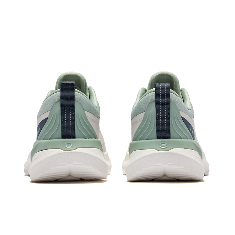Erke Cushioning Rebound Low top City Commuting Running Shoes Men’s Wild Gray Emerald Wave