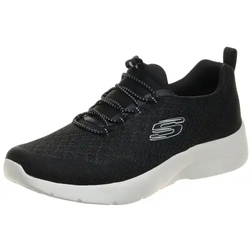 Skechers Dynamight 2.0 Real Smooth Cushioning, Wear Resistant Low top Running Shoes Women's Black