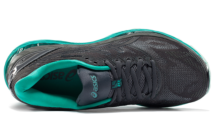 Asics GEL Nimbus 19 Lite Show Abrasion Resistant Low top Running Shoes Women’s Black Green