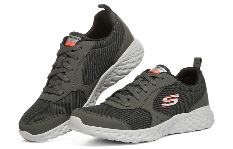 Skechers Low top Running Shoes Men’s Charcoal Gray