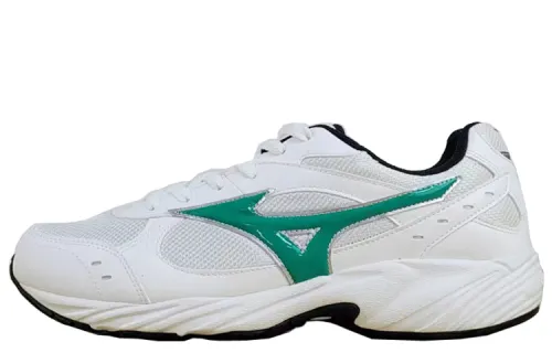 Mizuno Cushioning Anti-Slip Wear-Resistant Breathability Low-Top Training Running Shoes Men's White Green