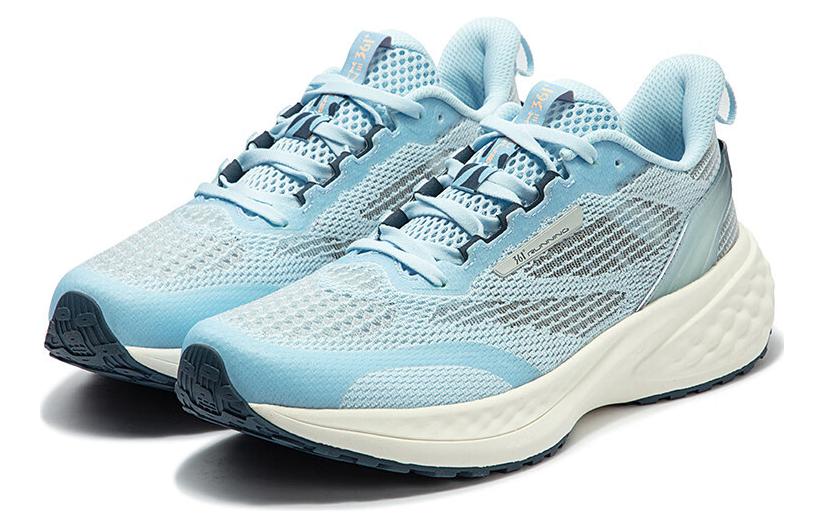 361° Cushioning Breathable Low top Running Shoes Men’s Blue Gray White