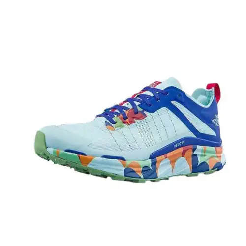 THE NORTH FACE Abrasion Resistant Low top Running Shoes Men's Blue