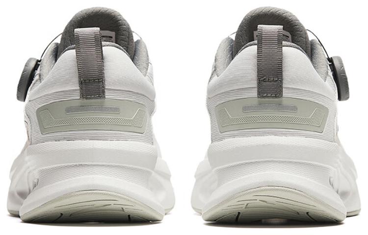Anta Comfortable Round Toe Slip Resistant Abrasion Resistant Low top Running Shoes Men’s White