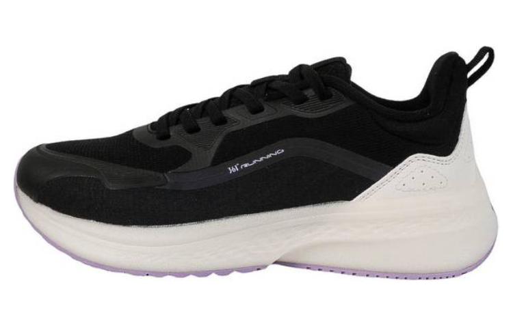 361° Cushioning, Wear Resistant Low top Running Shoes Women’s Black White