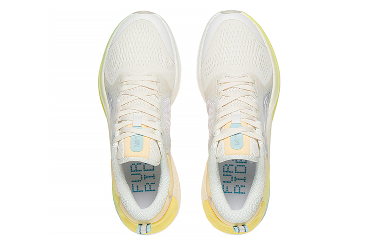 Li Ning Furious Rider 6.0 Support Low top Running Shoes Women’s White Yellow