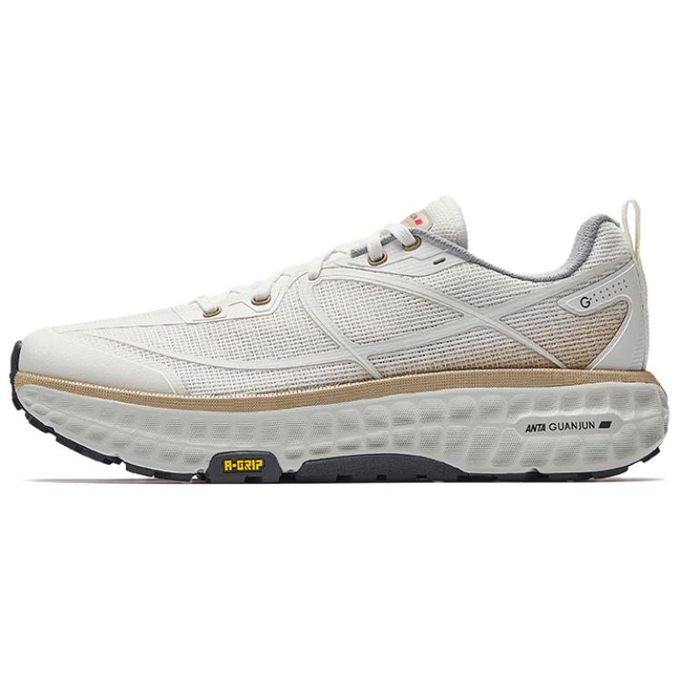 Anta Breathable And Slip Resistant Low top Casual Running Shoes Men’s White