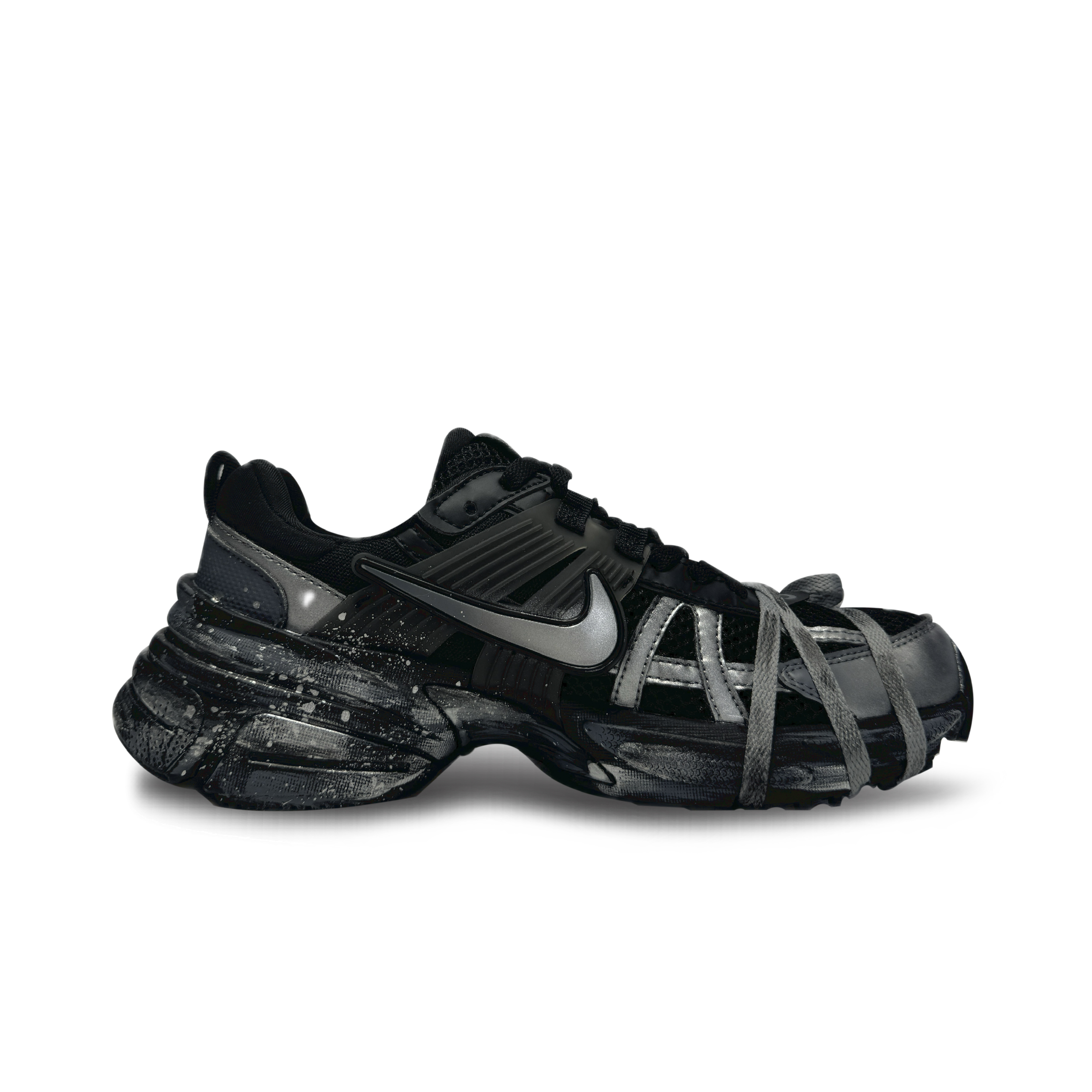 Nike V2K Run Y2k Retro Running Shoes Women’s Black Silver