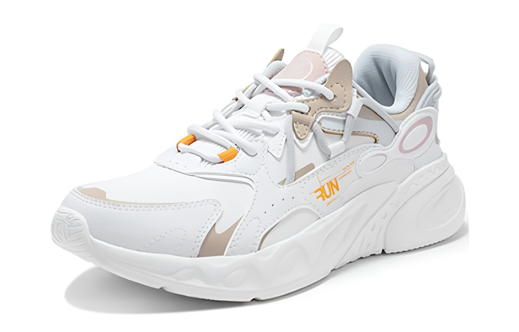 361° Dragon Eyes Lightweight Low top Running Shoes Women’s White Gray