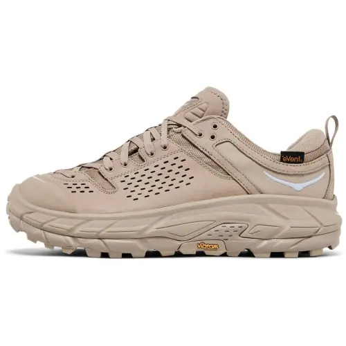 HOKA ONE ONE Tor Ultra Abrasion Resistant Breathable Low top Casual Running Shoes Unisex Beige