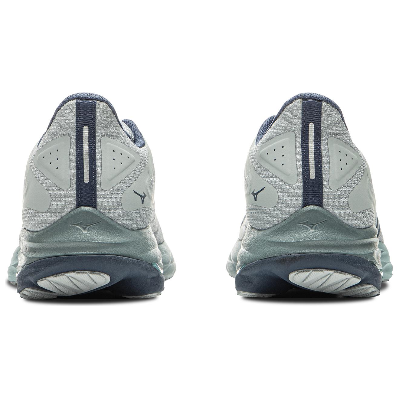 Mizuno Slip Resistant Abrasion Resistant Low top Running Shoes Unisex Light Gray