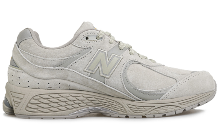 Кроссовки New Balance 2002R (лаймовый серый) — фото 2