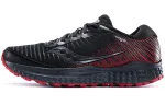 Saucony Guide 13 Trail Running Slip Resistant Support Low top Running Shoes Men's Black Red
