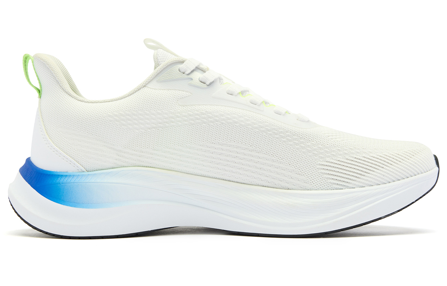 QIAODAN Wind Speed 2.0 Running Shoes Men’s Low Top Jordan White/Digital Blue