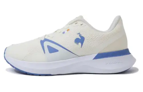 Le Coq Sportif Cushioning, Wear Resistant Low top Running Shoes Unisex Yellow Blue