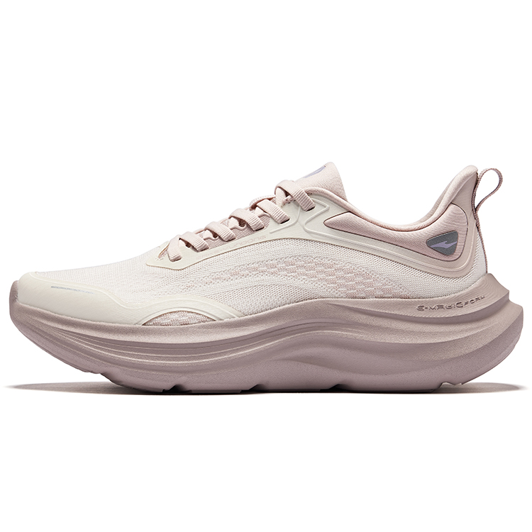 Erke Running Shoes Women’s Low Top Unbleached Original Color Yam Gray