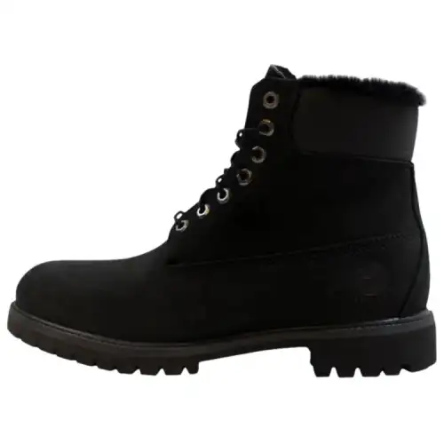 6 Inch Timberland Premium Fur Lined 'Black'