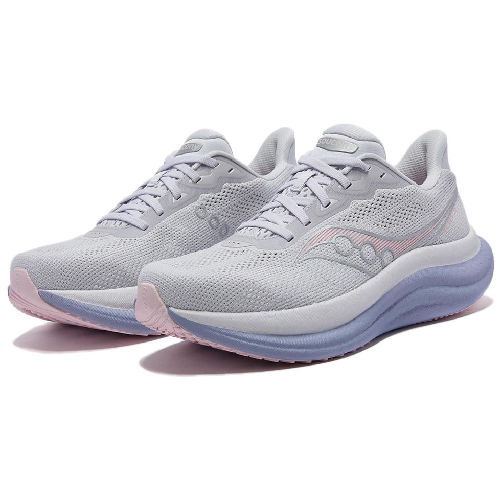 Saucony Triumph Victory 23 Low top PWRRUNCD/xT 900 Rubber Square Long Distance Running Sprint Running Shoes Unisex Gray
