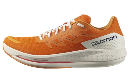 SALOMON Abrasion Resistant Fabric Abrasion Resistant Breathable Low top Running Shoes Men's Orange