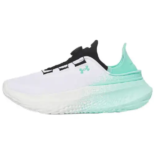 Under Armour SlipSpeed Abrasion Resistant Breathable Low top Running Shoes Men's White Green