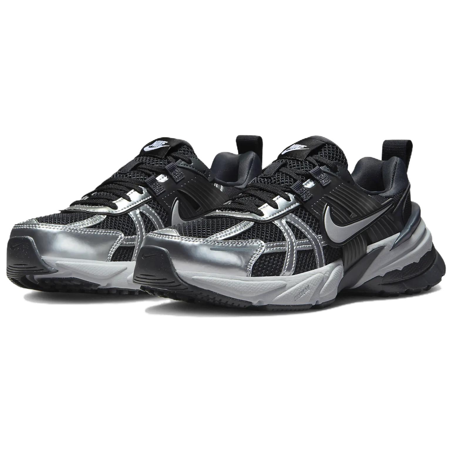 Nike V2K Run Black Metallic Silver Women’s