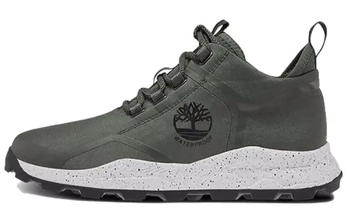 Timberland Brooklyn Outdoor Slip Resistant Abrasion Resistant Low top Running Shoes Men's Gray Green