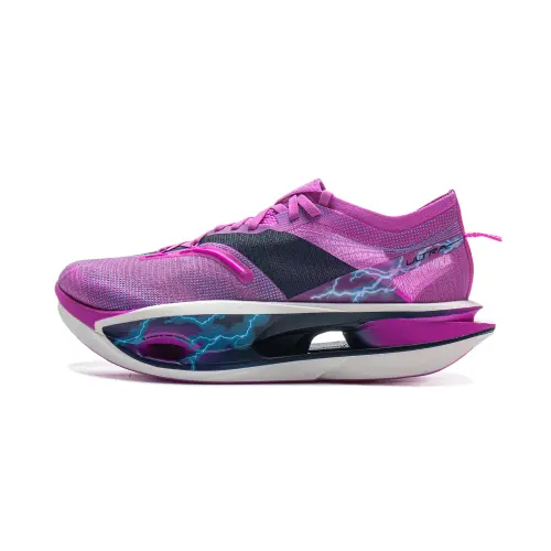 Li Ning Feidian 5 ULTRA Low top BOOM Technology Marathon Training Race Running Shoes Unisex Purple