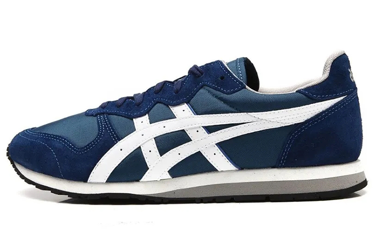 Asics Runner Azul Abrasion Resistant Low top Running Shoes Men's Blue