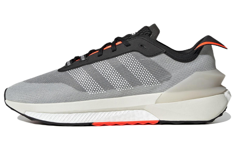 Кроссовки adidas Avryn (серо-черно-оранжевые)