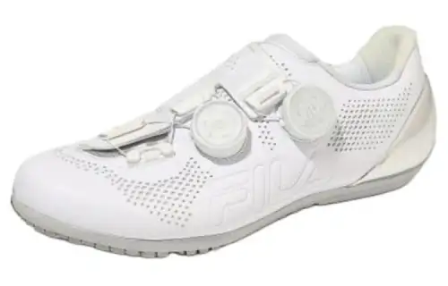 FILA Cushioning, Wear Resistant Low top Running Shoes Unisex White